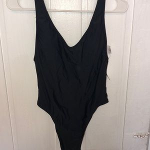 NWT black one piece swimsuit